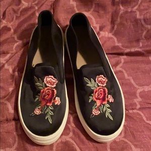 Rose Patch bebe Shoes